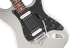 Fender Standard Stratocaster HH, Rosewood Fingerboard Ghost Silver Guitar