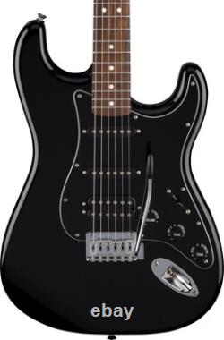 Fender Standard Stratocaster HSS, Laurel Fingerboard, Black Pickguard Black