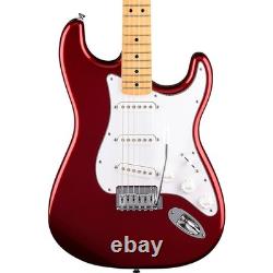 Fender Standard Stratocaster Maple Fingerboard Electric Guitar Candy Cola