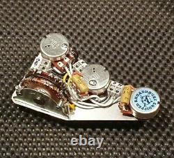 Fender Strat Stratocaster HH dual Humbucker wiring harness loom upgrade kit