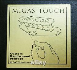Fender Stratocaster'59 Vintage Pickups Set Hand Wound by Migas Touch Strat #2