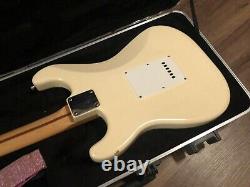 Fender Stratocaster ELECTRIC GUITAR HSS Burnt White CUSTOM RARE PARTS