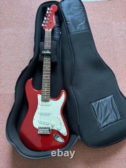 Fender Stratocaster Electric Guitar Red Vintage Style New