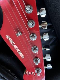 Fender Stratocaster Electric Guitar Red Vintage Style New