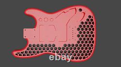 Fender Stratocaster Hardtail 3D printed Body