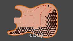 Fender Stratocaster Hardtail 3D printed Body