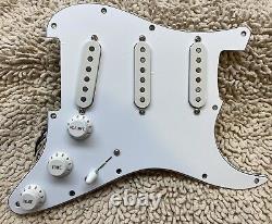 Fender Stratocaster Loaded Pickguard Dimarzio True Velvet Prewired SSS Strat