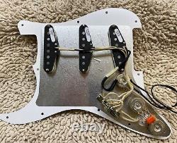 Fender Stratocaster Loaded Pickguard Dimarzio True Velvet Prewired SSS Strat