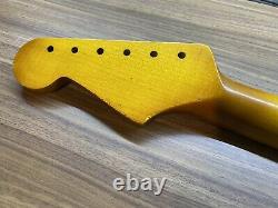 Fender Stratocaster Maple neck rosewood 64-65 style clay dots Relic