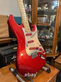 Fender Stratocaster P/C Alder Sparkle Red, Fender Custom Shop 69 Pickups