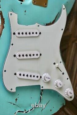 Fender Stratocaster Pickups Mint Green Abigail Ybarra Wound ABBY CustomShop