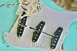 Fender Stratocaster Pickups Mint Green Abigail Ybarra Wound ABBY CustomShop