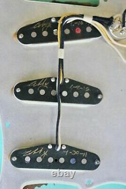 Fender Stratocaster Pickups Mint Green Abigail Ybarra Wound ABBY CustomShop