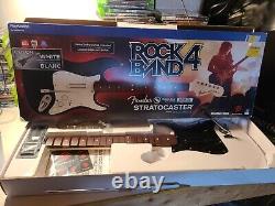 Fender Stratocaster Rock Band PS4 Guitar Only NO GAME New Open Box