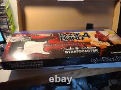 Fender Stratocaster Rock Band PS4 Guitar Only NO GAME New Open Box