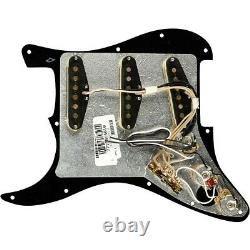 Fender Stratocaster SSS 57/62 Pre-Wired Pickguard Black/White/Black