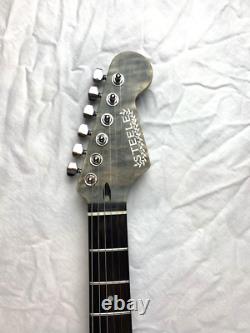 Fender Stratocaster Steele Guitars Black Paisley Flame Maple Neck SSS