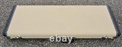 Fender Stratocaster/Telecaster Case Blond With Royal Blue Poodle Interior NEW