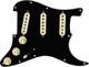 Fender Tex Mex Prewired Stratocaster Pickguard Black 3-ply