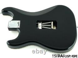 Fender Tom Morello Stratocaster Strat BODY + HARDWARE Floyd Rose Bound Black
