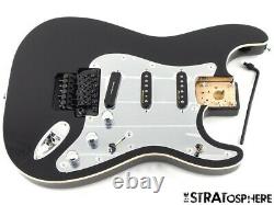 Fender Tom Morello Stratocaster Strat LOADED BODY, Floyd Rose Hot Rails Black