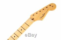 Fender USA American Standard Maple Stratocaster Guitar Neck, 22 Med Jumbo Frets