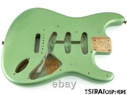 Fender USA Custom Shop 1959 Relic Stratocaster BODY Strat 59 Aged Sage Green