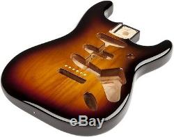 Fender Vintage 60s Stratocaster Replacement BODY 3 Color Sunburst 0998003700