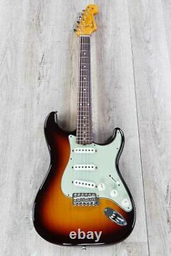 Fender Vintage Custom 1959 Stratocaster NOS Guitar, Chocolate 3-Color Sunburst