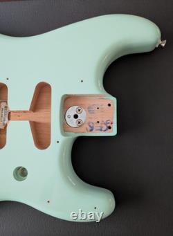 Fender Vintera II 70s RI Stratocaster Strat BODY & HARDWARE Surf Green, 1970s
