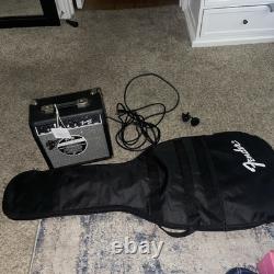 Fender squier stratocaster electric guitar Sunburst New With Amp And MORE Extras