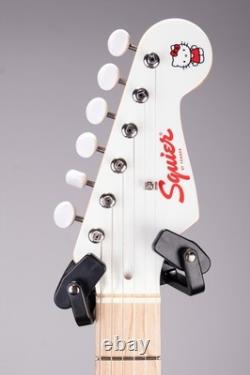 Fender x Hello Kitty White Stratocaster Maple Fingerboard with Gig Bag Fender x Hello Kitty White Stratocaster Maple Fingerboard with Gig Bag