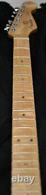Flamed Maple Stratocaster style neck with new Gotoh locking tuners