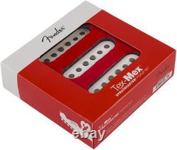 Genuine Factor Fender Tex-MexT Strat Pickups, (3) white Genuine Factor Fender Tex-MexT Strat Pickups, (3) white