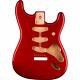 Genuine Fender Classic Series 60's Stratocaster Sss Alder Body, Candy Apple Red