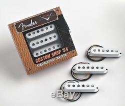 Genuine Fender Custom Shop Custom'54 Strat Pickup Set Vintage Stratocaster New