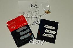 Genuine Fender Custom Shop Custom'54 Strat Pickup Set Vintage Stratocaster New