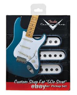 Genuine Fender Custom Shop Fat 50's Stratocaster Pickup set, 099-2113-000 NEW