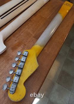 Genuine Fender Lic Relic Strat neck Aged Nitro 60-63 style Stratocaster Mr G's