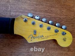 Genuine Fender Lic Relic Strat neck Aged Nitro 60-63 style Stratocaster Mr G's