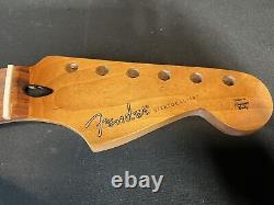 Genuine Fender Roasted Maple Stratocaster Guitar Neck 9.5 C Shape New Open Box