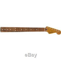 Genuine Fender Roasted Maple Stratocaster Neck 12 Pau Ferro Flat Oval