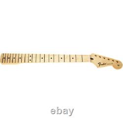 Genuine Fender Standard Series Stratocaster Neck, 21 Medium Jumbo Frets, Maple