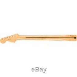 Genuine Fender Sub-Sonic Baritone Stratocaster Neck, 22 Med Jumbo, Maple