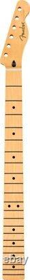 Genuine Fender Sub-Sonic Baritone Telecaster Neck, 22 Med Jumbo, Maple