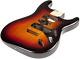Genuine Fender Usa Stratocaster/strat Hsh Body Modern Bridge 3-tone Sunburst