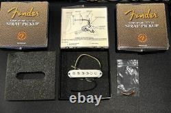 Genuine Fender Vintage Original 57/62 White Strat Pickups (Set of 3)
