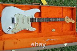 Gorgeous! Fender USA Custom Shop'61 Stratocaster Relic Slab Board Olympic White