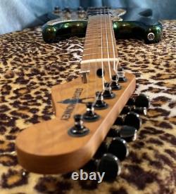 Guitar Monkey Stratocaster Roasted Maple Neck Stainless Frets, Grover Tuners