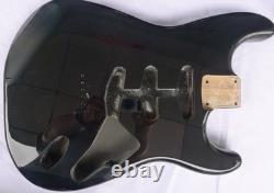 Hardtail Strat Stratcaster Body, 3 pcs North American Alder Black? 4.4Lbs